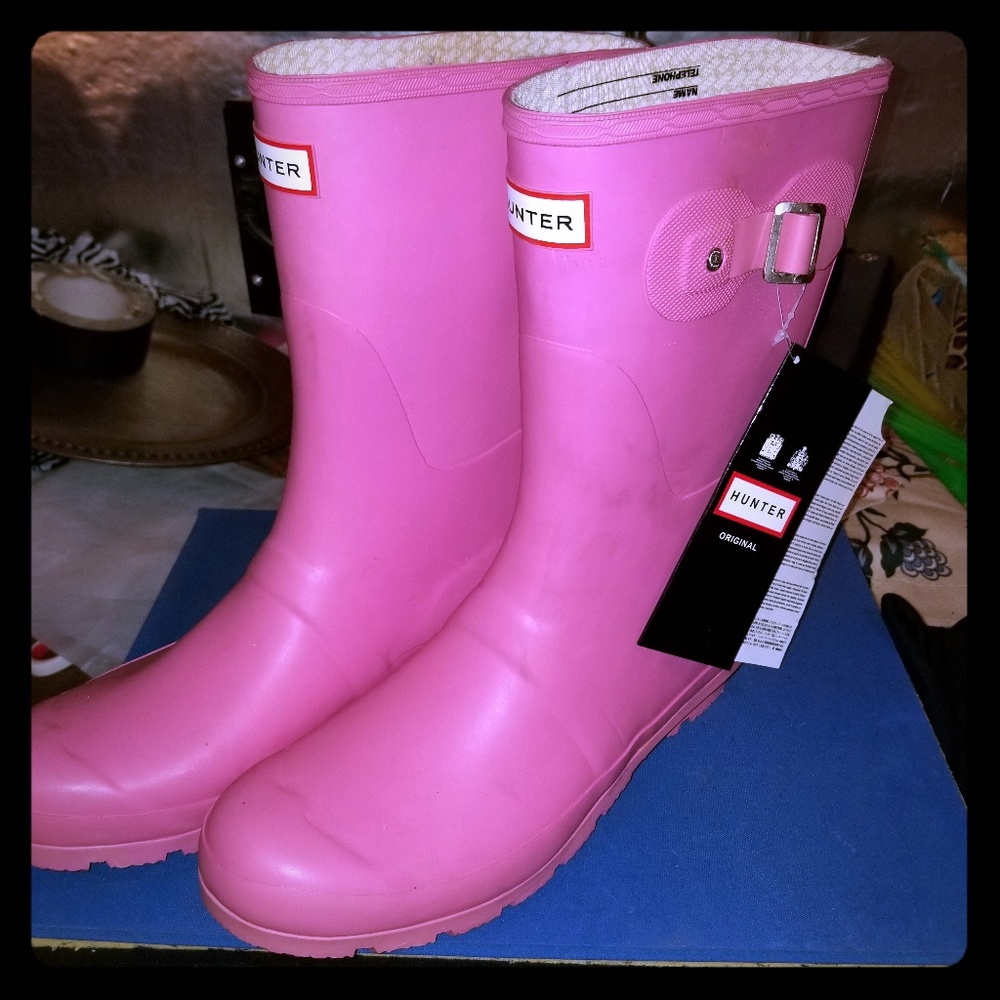 Hunter rain boots